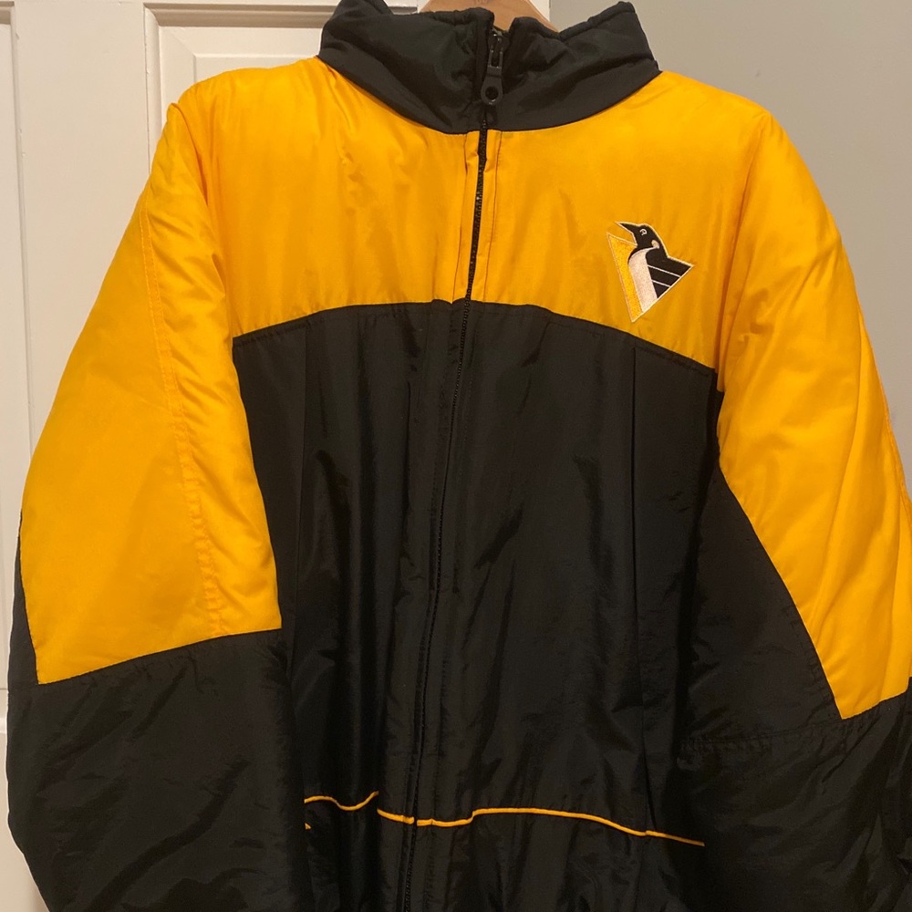 Vintage Pittsburgh Penguins Winter Jacket